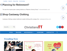 Tablet Screenshot of christianstt.com